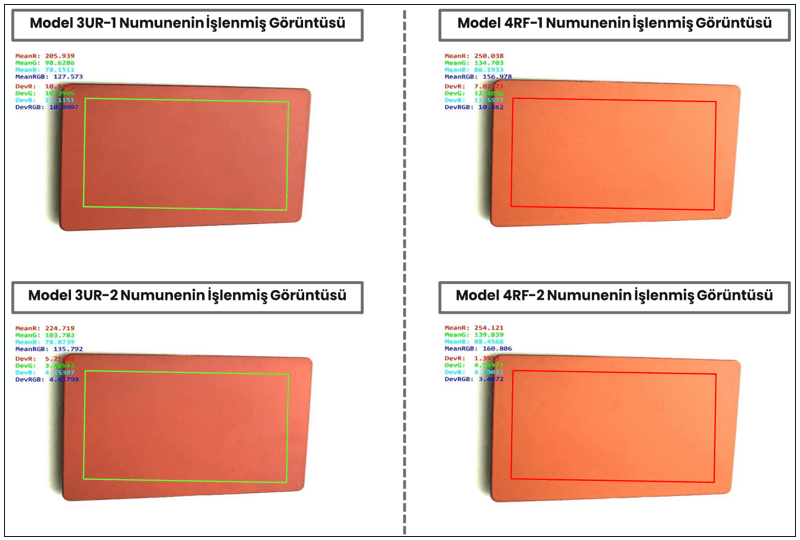 Renk Kontrolü Detay
